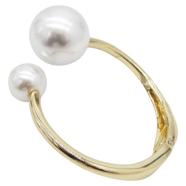 PEARL METAL OPEN HINGE BRACELET