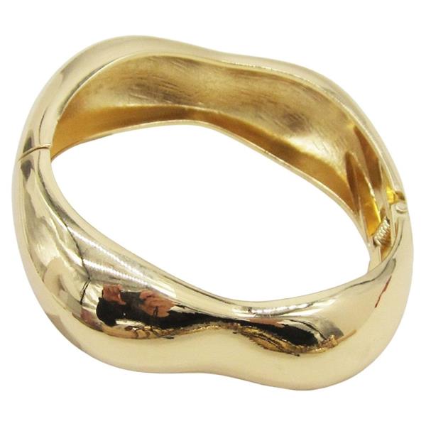 METAL PUFFY HINGE BRACELET