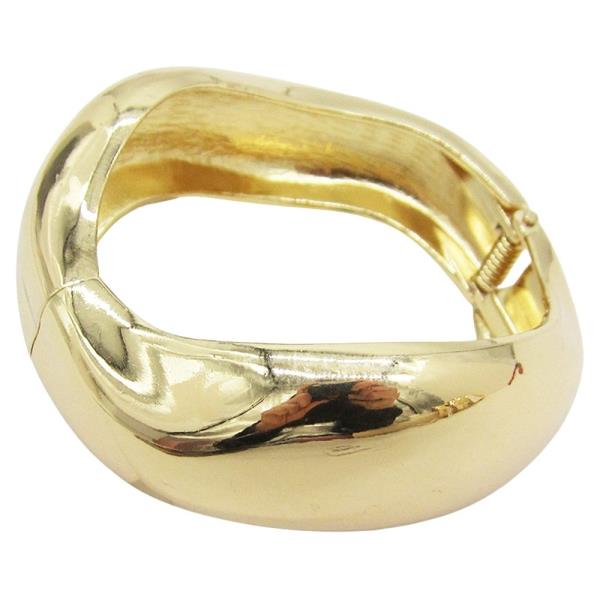 METAL PUFFY HINGE BRACELET