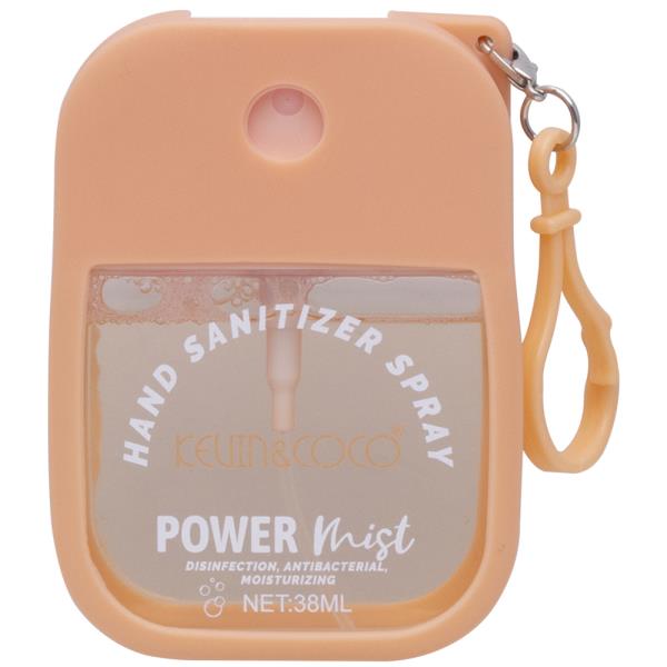 KEVIN AND COCO POWER MIST PEACH HAND SANITIZER SPRAY (24 UNITS)