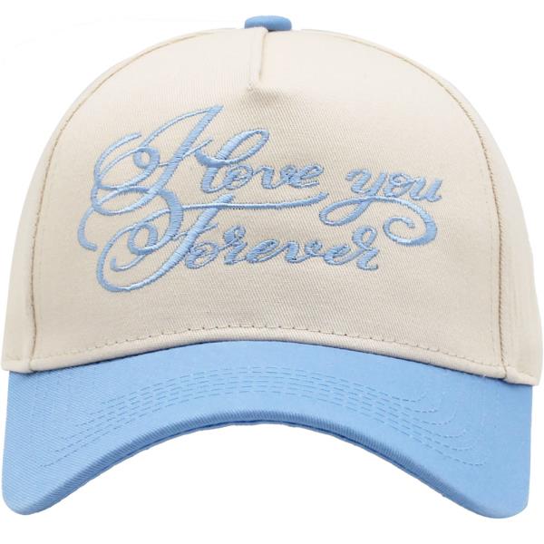 LOVE YOU FOREVER EMBROIDERY BASEBALL CAP