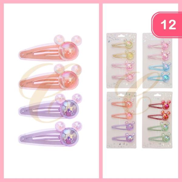 SNAP HAIR CLIP (12 UNITS)