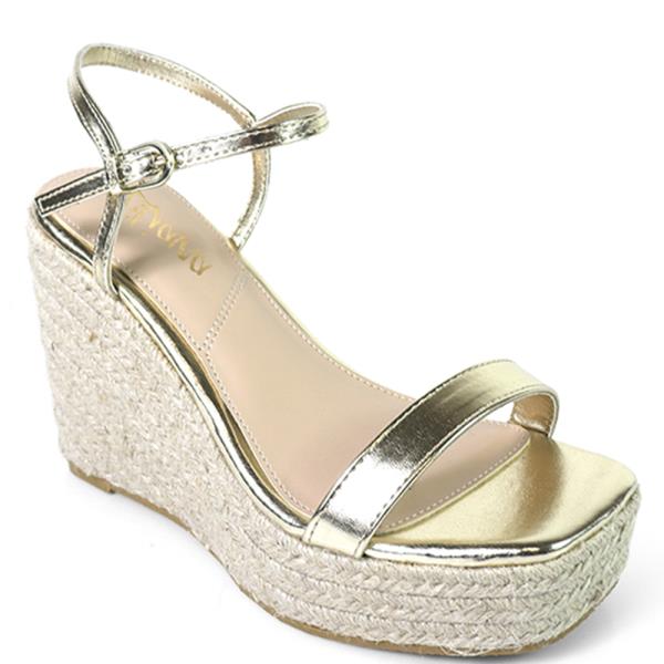 ONE BAND ESPADRILL WEDGE