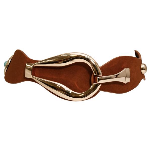 METAL TEARDROP BUCKLE BELT