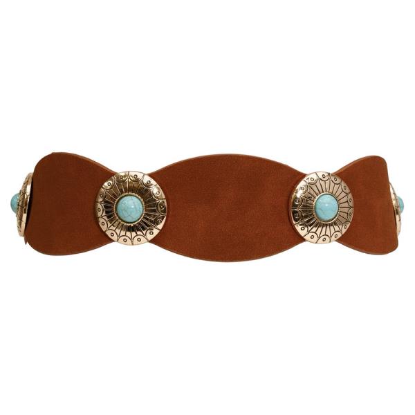 METAL TEARDROP BUCKLE BELT