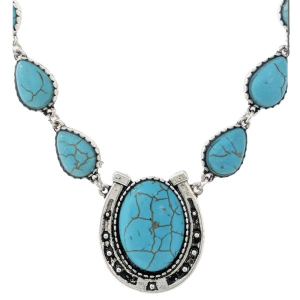WESTERN HANDSTONE NECKLACE