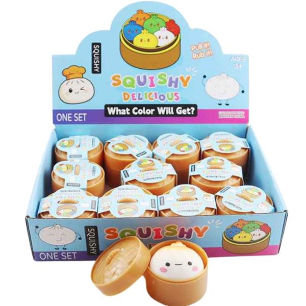 ETA-6/25 SQUISHY DELICIOUS DUMPLING TOY
