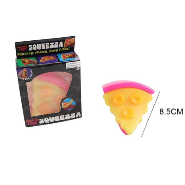 ETA-6/25 PIZZA SQUISHY SQUEEZE  TOY
