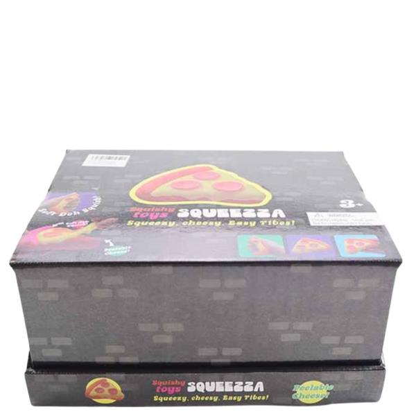 ETA-6/25 PIZZA SQUISHY SQUEEZE  TOY