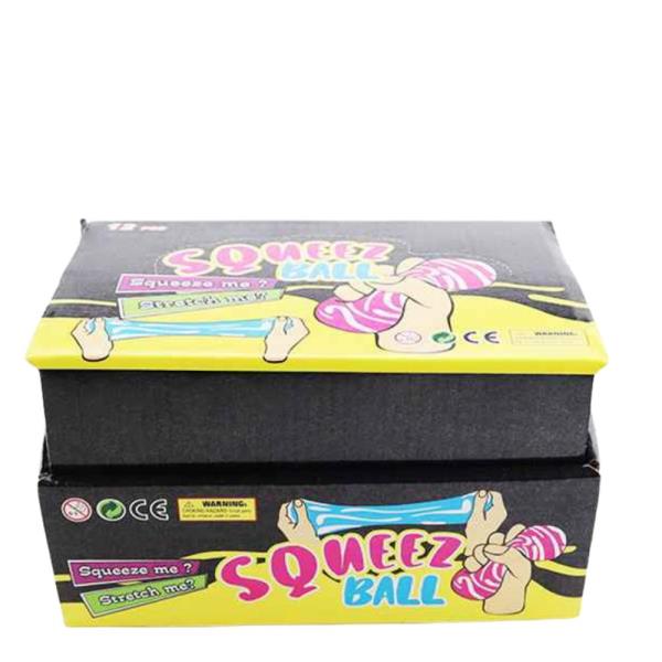 ETA-6/25 SWIRL ROUND BALL SQUEEZE SQUISHY TOY