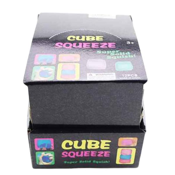 ETA-6/25 SWIRL CUBE SQUEEZE SQUISHY TOY