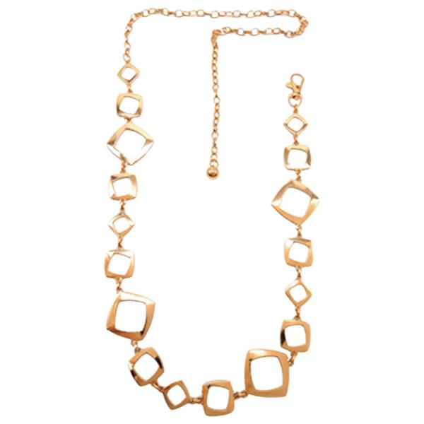 METAL SQUARE CHAIN BELT