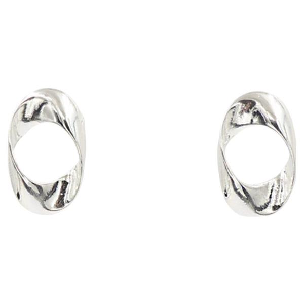 OPEN OVAL EARRING