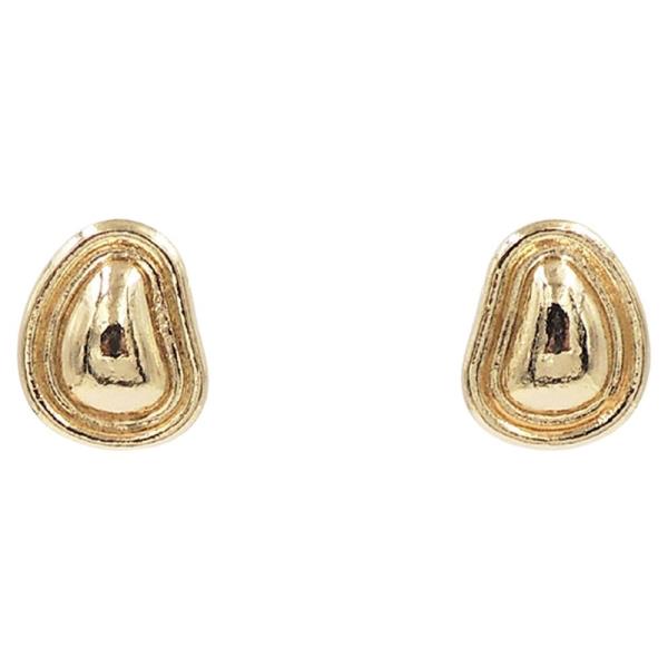 HAMMER TEARDROP STUD EARRING