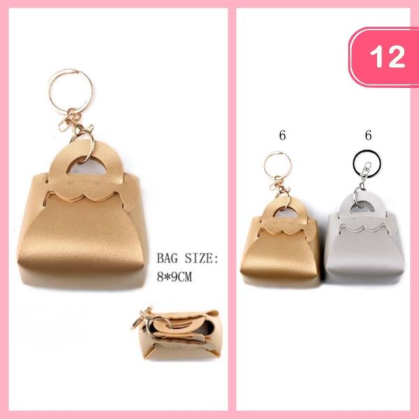 MINI PURSE KEYCHAIN (12 UNITS)