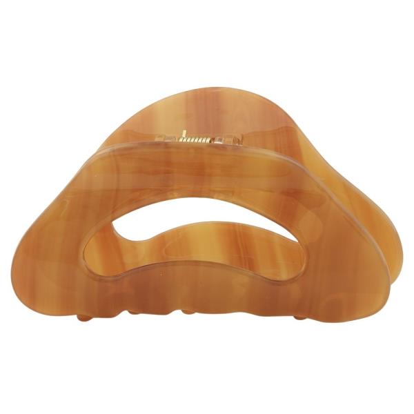 MARBLE RESIN FRENCH CLAW HAIR CLIP