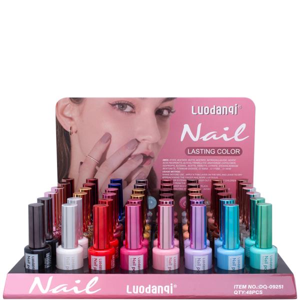 NAIL LASTING COLOR POLISH (48 UNITS)