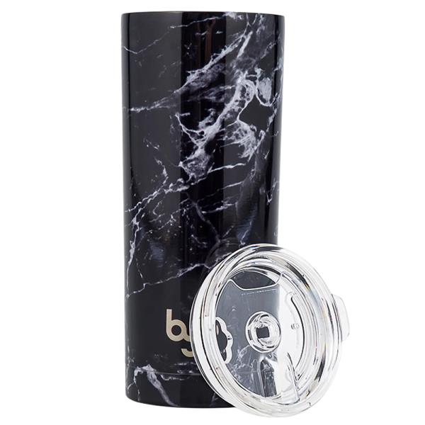 BUILT BYO DOUBLE WALL STAINLESS STEEL TUMBLER MARBLE WATER BOTTLE