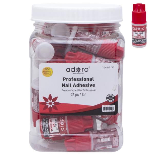 ADORO PROFESSIONAL 36PC NAIL ADHESIVE SET