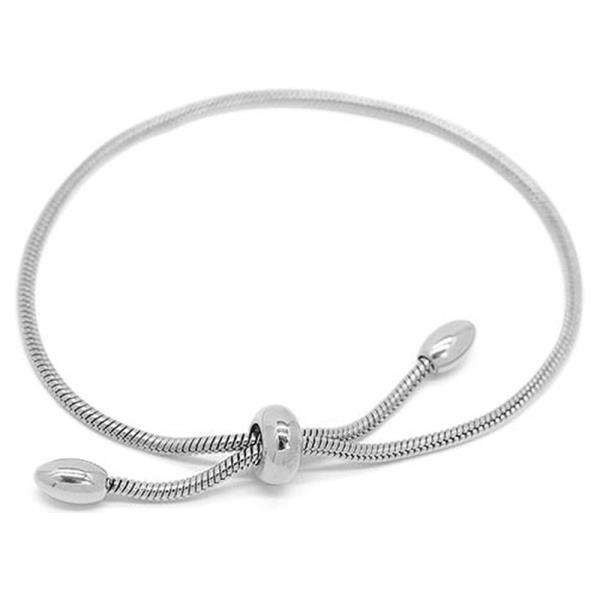 STAINLESS STEEL ADJUSATABLE BRACELET