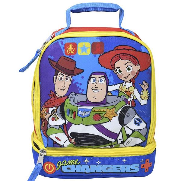 TOY STORY BACKPACK W DROP BOTTOM RECTANGLE LUNCH BAG