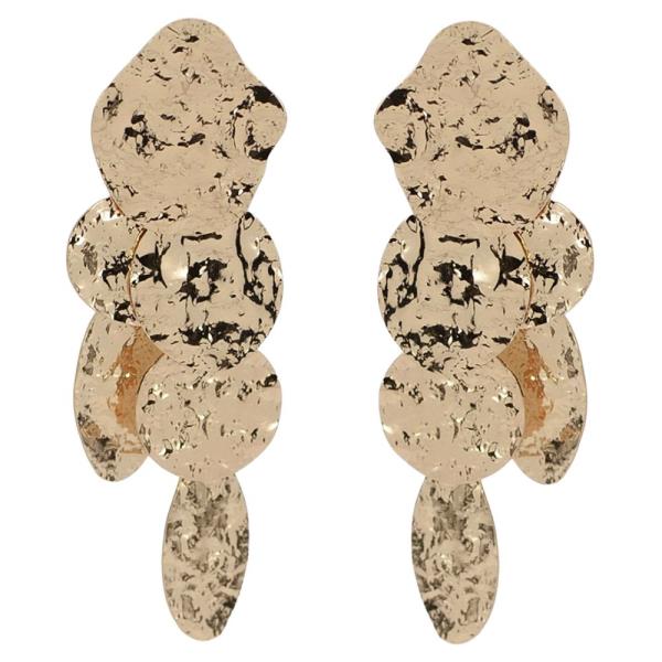 METAL LINK DROP EARRING