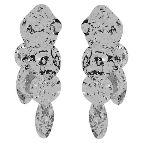 METAL LINK DROP EARRING