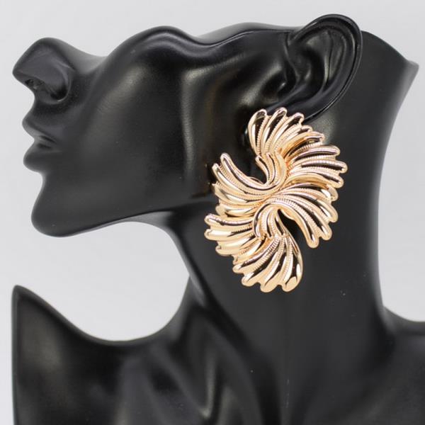 DOUBLE WING POST EARRING
