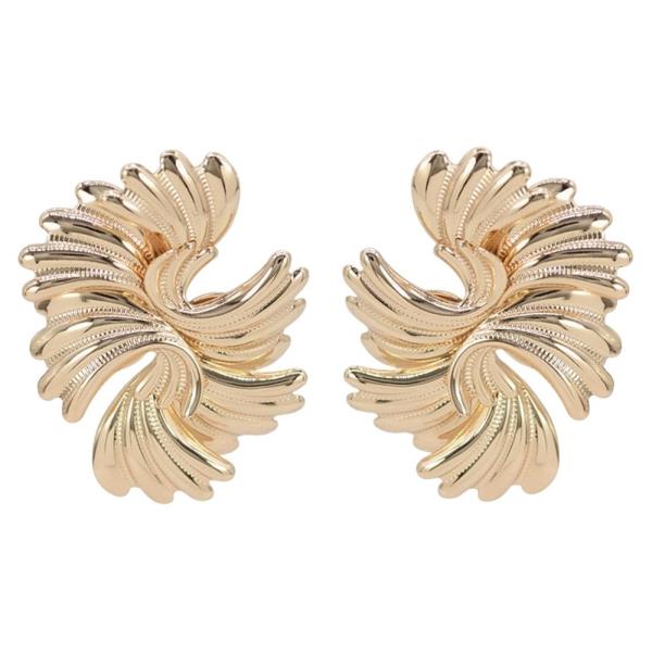 DOUBLE WING POST EARRING
