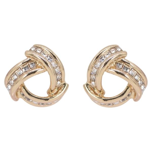 METAL POST EARRING