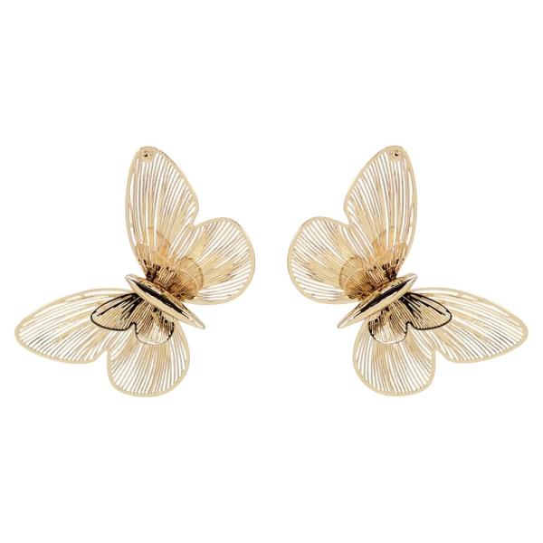 BUTTER POST EARRING