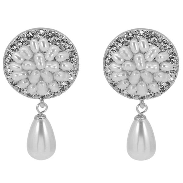 PEARL STONE MIXED POST EARRING
