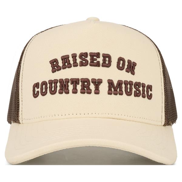 CC RAISED ON COUNTRY MUSIC TRUCKER HAT