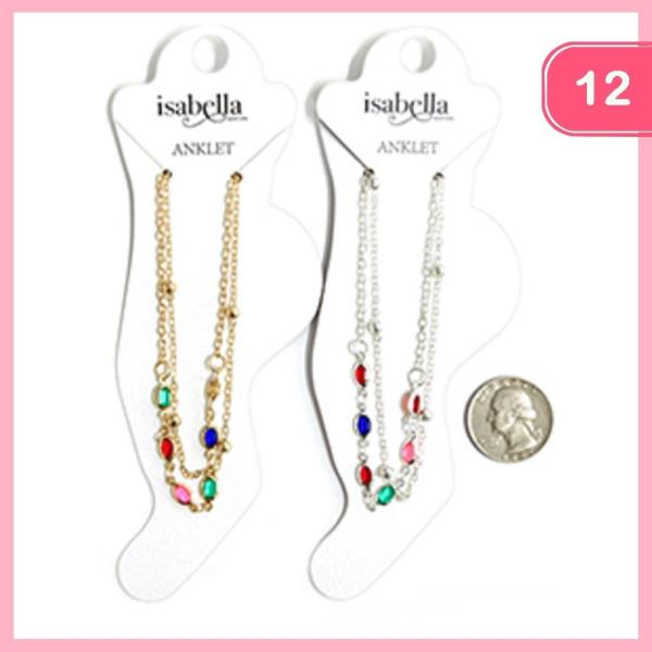LAYERED ANKLET (12 UNITS)