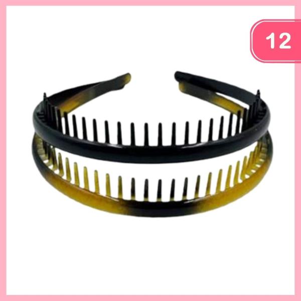 HAIR COMB HEADBAND (12 UNITS)