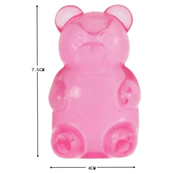 GUMMY BEAR SQUISHY SQUEEZE TOY (12 UNITS)