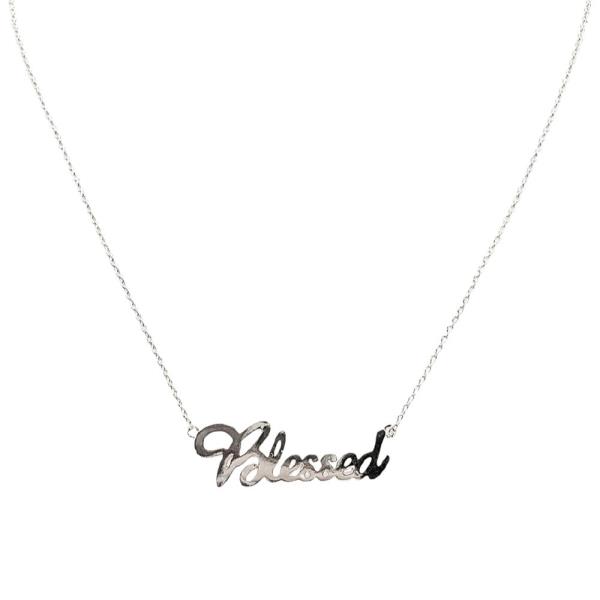 BLESSED PENDANT NECKLACE