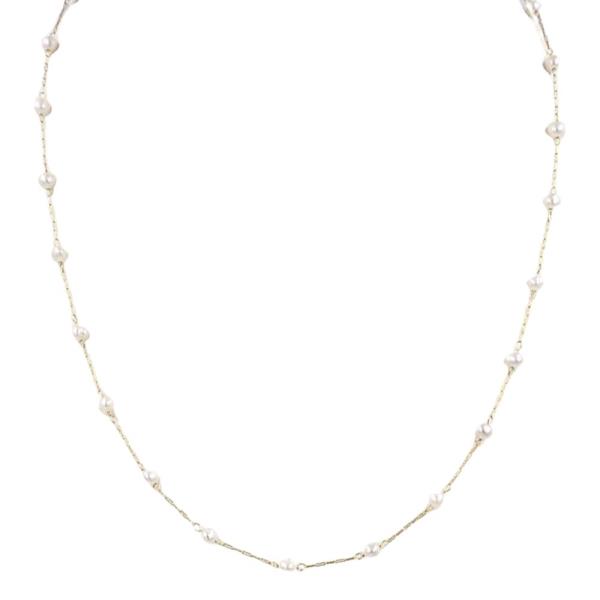 PEARL STATION NECKLACE