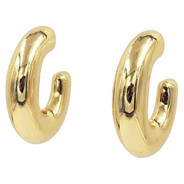 STAINLESS STEEL BUBBLE HOOP EARRING