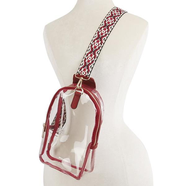 CLEAR SLING CROSSBODY