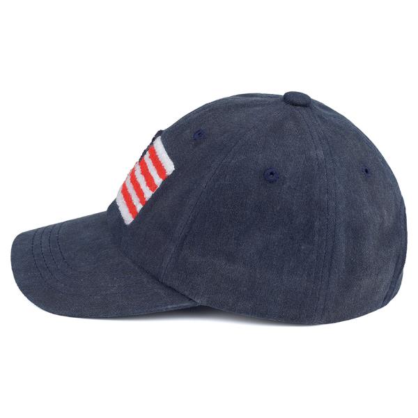 CC AMERICAN FLAG CHENILLE PATCH BASEBALL CAP