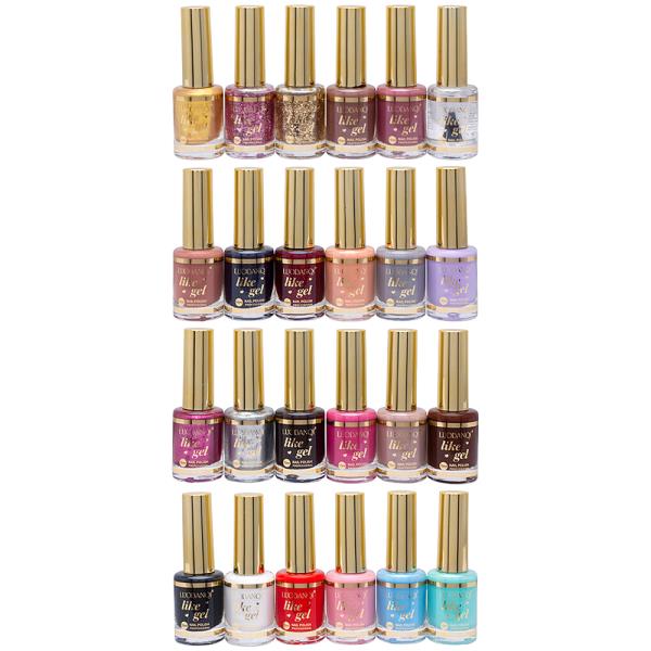 LUODANQI FASHIONABLE COLORS NAIL POLISH (24 UNITS)