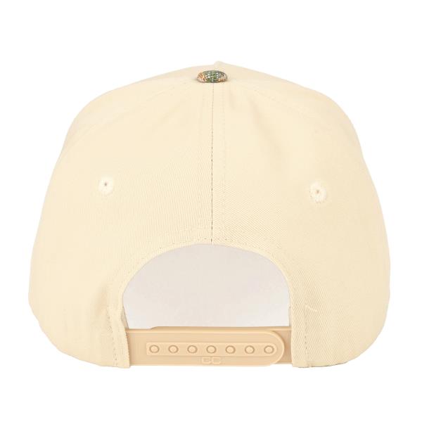 FLOWER JACQUARD PATTERN TRUCKER HAT