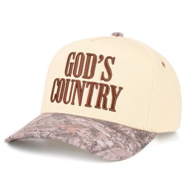 GOD`S COUNTRY TRUCKER HAT