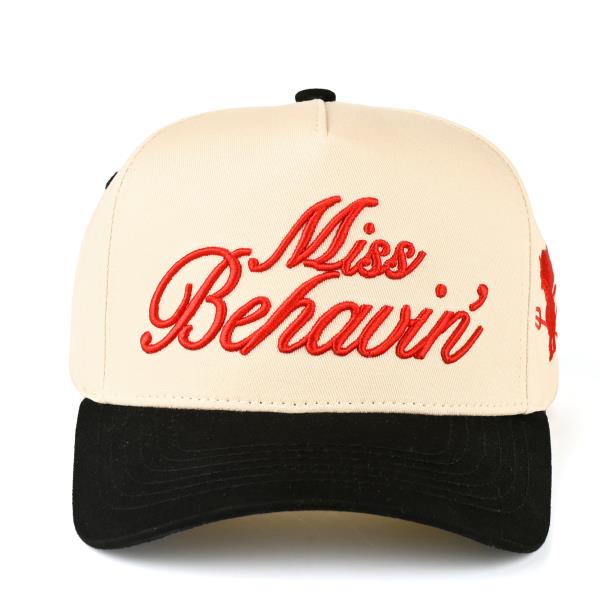 MISS BEHAVIN TRUCKER CAP
