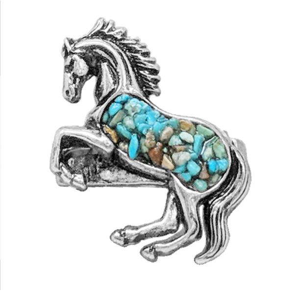 WESTERN HORSE RING