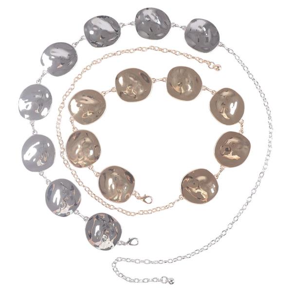 WESTERN METAL ROUND CHAIN BELT