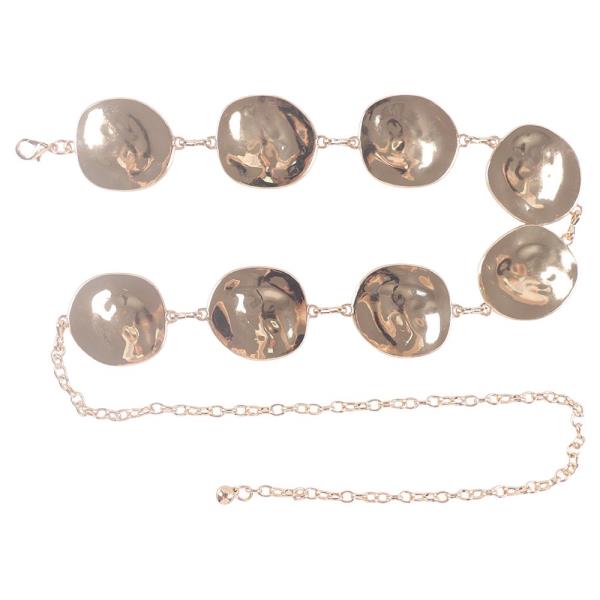 WESTERN METAL ROUND CHAIN BELT