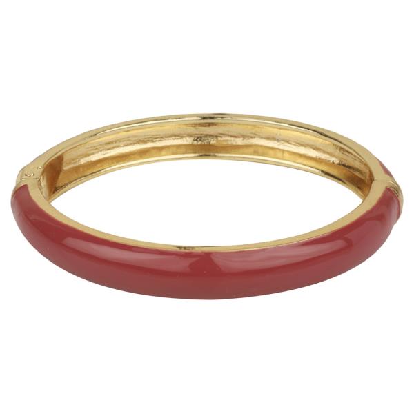 METAL COLORCOATING BANGLE HINGE BRACELET