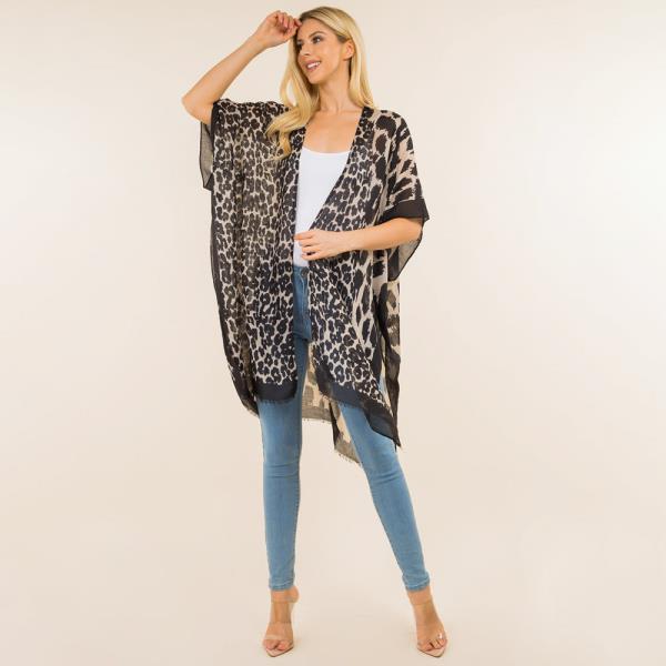 LEOPARD KIMONO